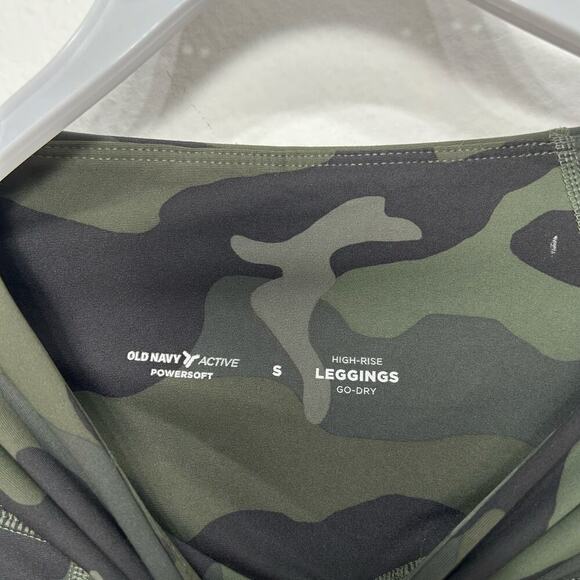 Old Navy Active legging Camo design Size S High-Rise PowerSoft Pocket Legging - Picture 4 of 9